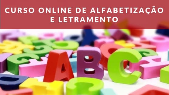 curso de Alfabetização e Letramento online grátis