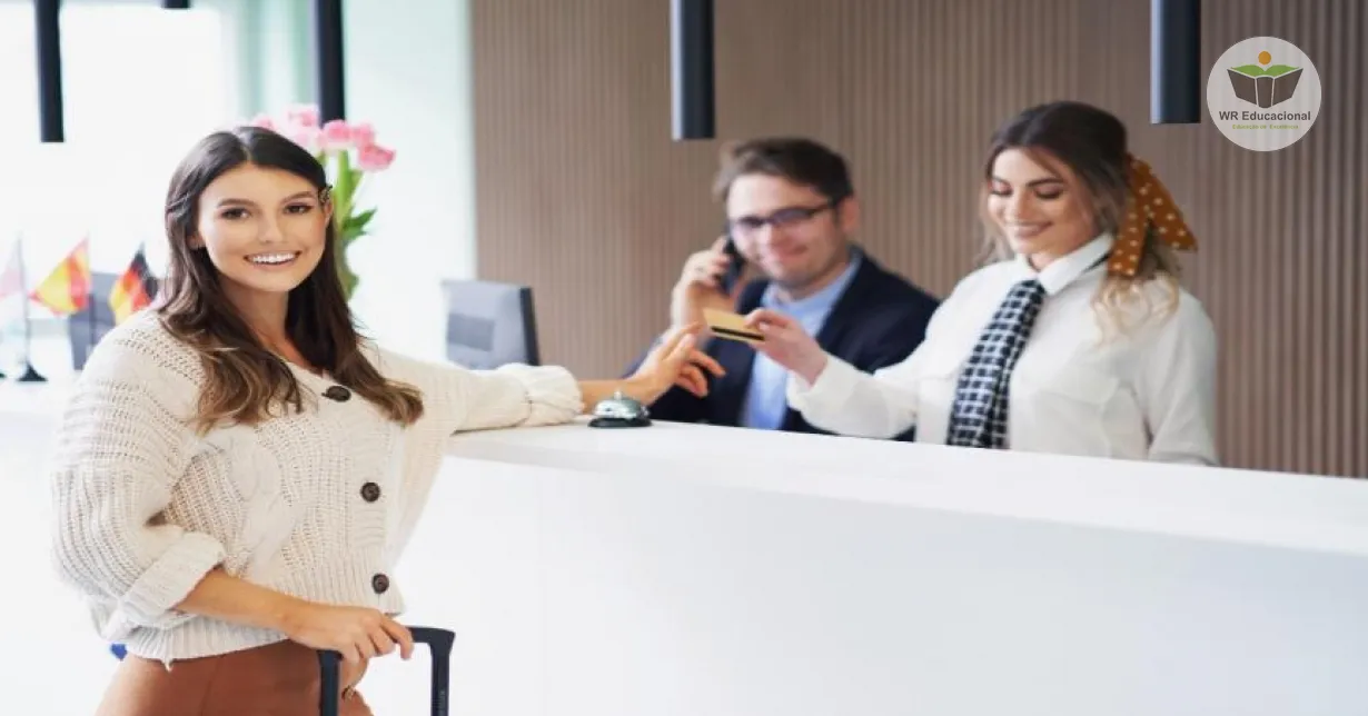 Curso de Qualidade, Avaliação e Melhoria Contínua no Serviço de Atendente e Recepção