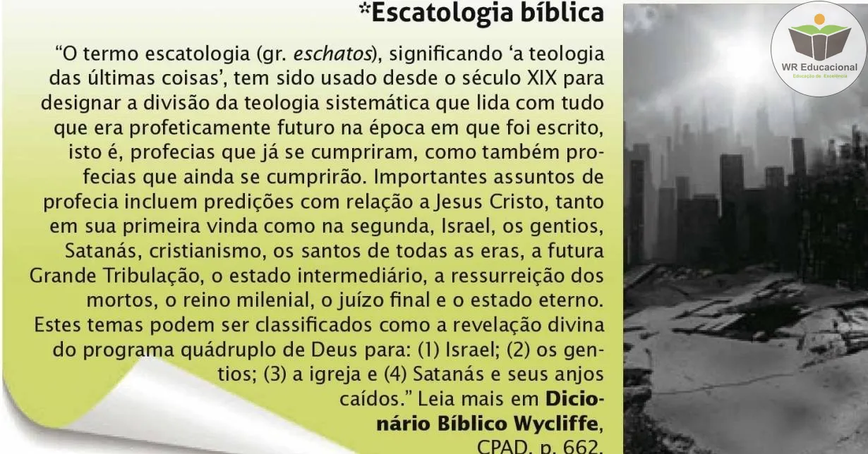 Curso de Escatologia Bíblica ( Pentecostal )
