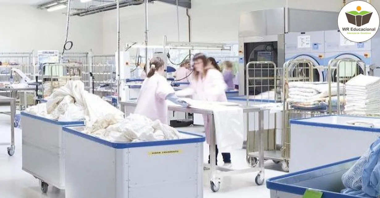 Curso de NOÇÕES BÁSICAS DA IMPORTÂNCIA DA LAVANDERIA HOSPITALAR