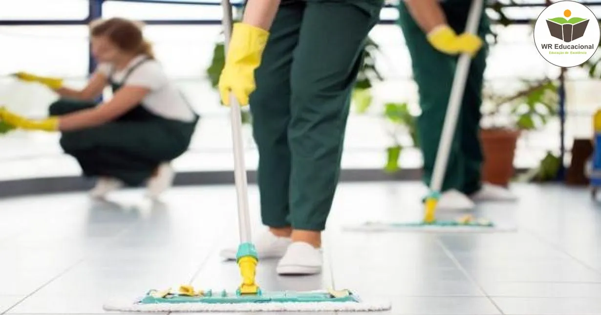Curso de A importância da limpeza em escolas