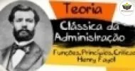 Curso de Teoria da Administração Clássica